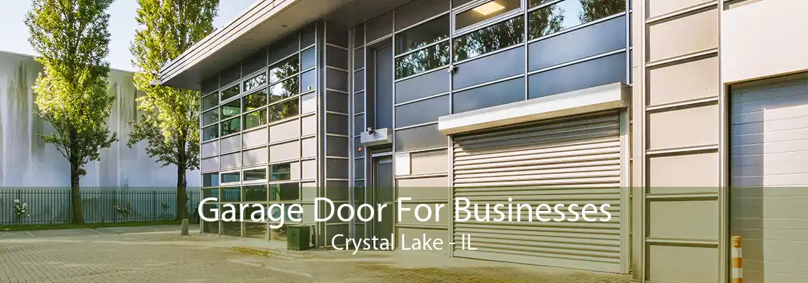 Garage Door For Businesses Crystal Lake - IL