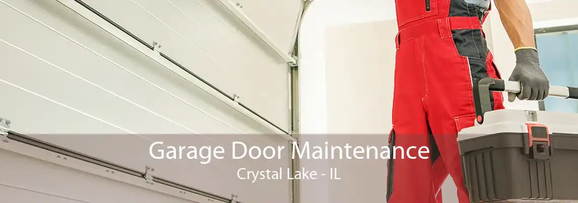 Garage Door Maintenance Crystal Lake - IL