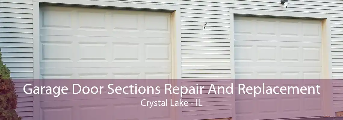 Garage Door Sections Repair And Replacement Crystal Lake - IL