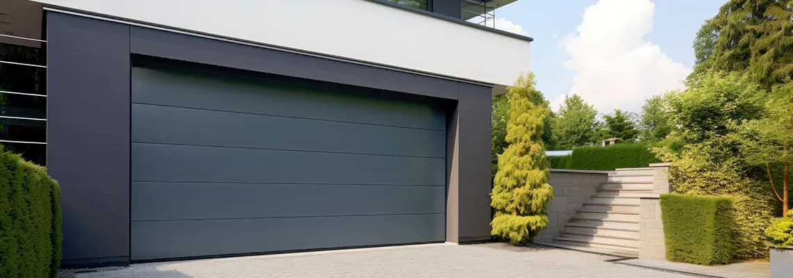 Haas Galvanized Steel Garage Door in Crystal Lake, IL