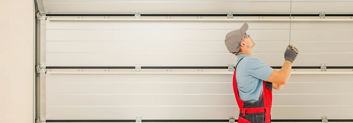 Aluminum Garage Door Installation in Crystal Lake, Illinois