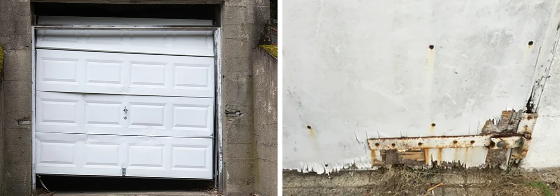 Rotten Commercial Garage Door Repair in Crystal Lake, IL