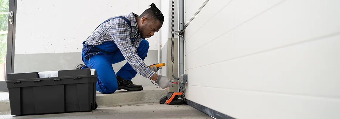 Garage Door Track Repair in Crystal Lake, IL